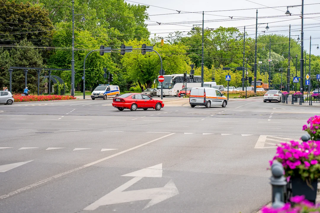 Ulice Zachodnia i Żeromskiego przed remontami