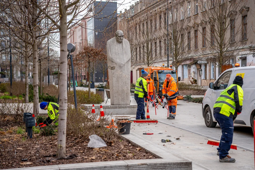Łódzkie fontanny szykowane do sezonu
