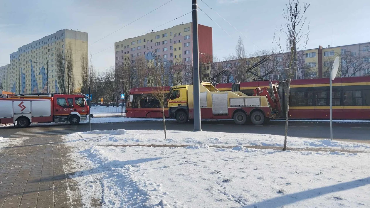 Zderzenie autobusów na Retkini