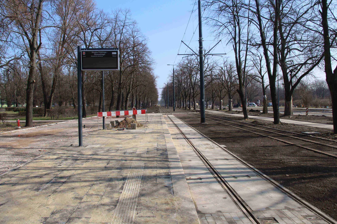 Finał prac na Wojska Polskiego w Łodzi