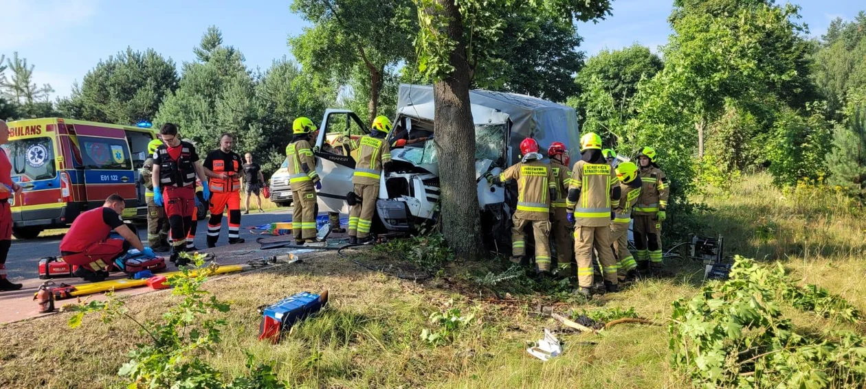 Wypadek w gminie Bełchatów
