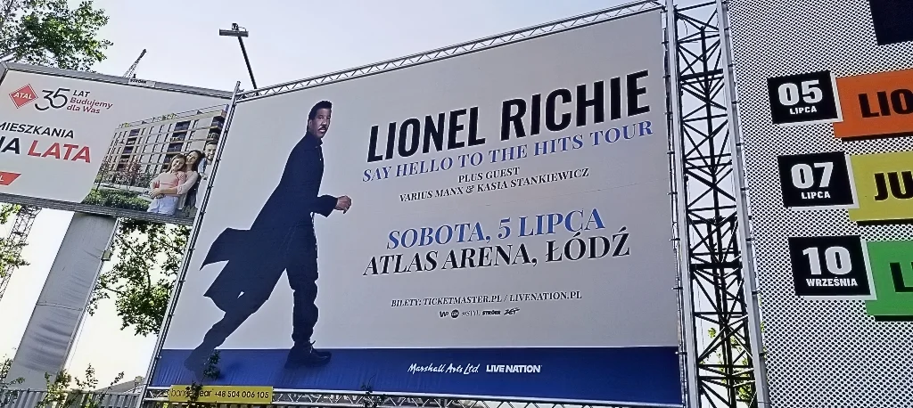 Lionel Richie rozgrzał Łódź: wielkie hity, emocje i show pełne klasy