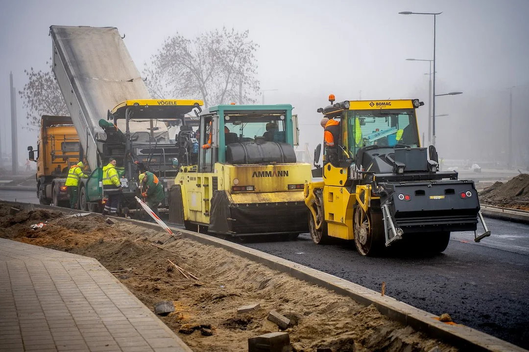 Nowa nawierzchnia na Śmigłego-Rydza