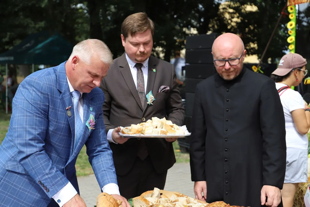 Dożynki powiatowo-gminne w Łaniętach