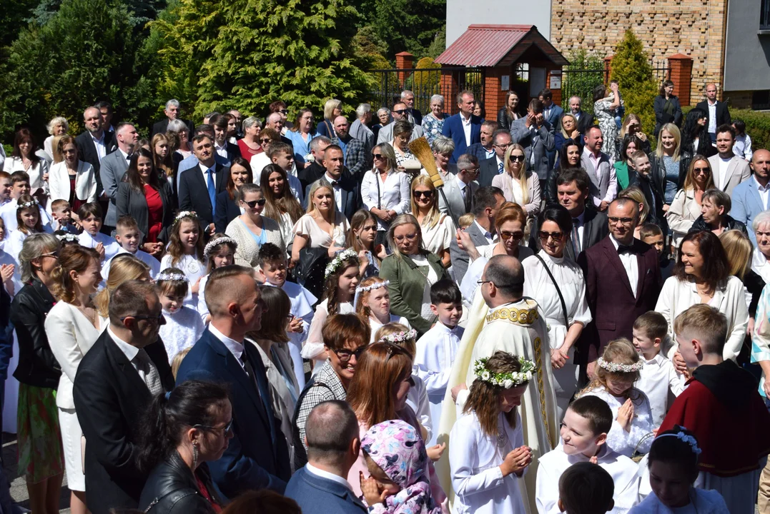 Pierwsza Komunia Święta w parafii Chrystusa Króla w Łodzi