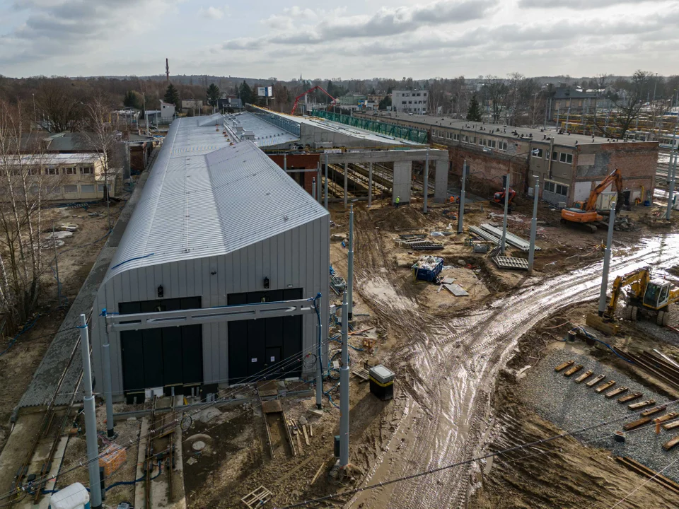 Przebudowa zajezdni tramwajowej Chocianowice w Łodzi