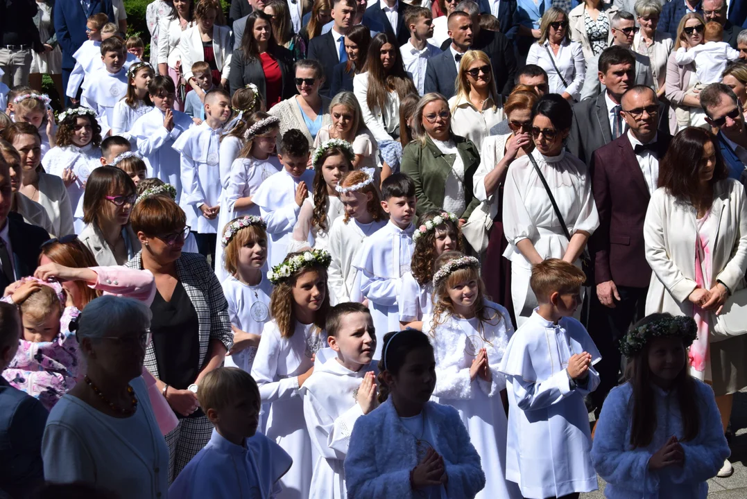 Pierwsza Komunia Święta w parafii Chrystusa Króla w Łodzi