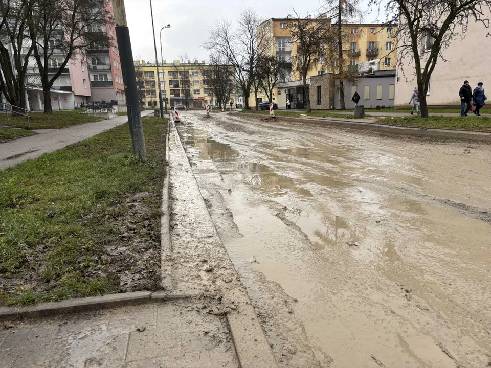 Remont ulicy Boya-Żeleńskiego w Łodzi