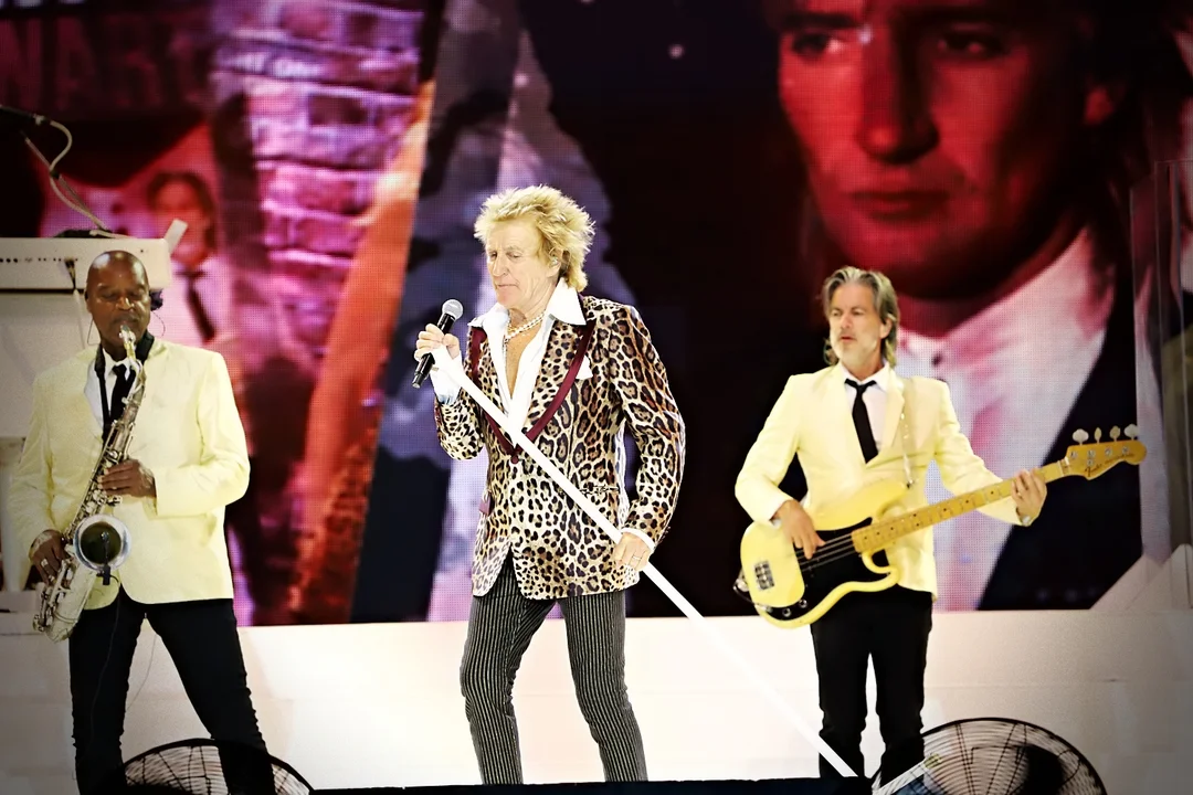 Rod Stewart wypełnił Atlas Arenę po brzegi