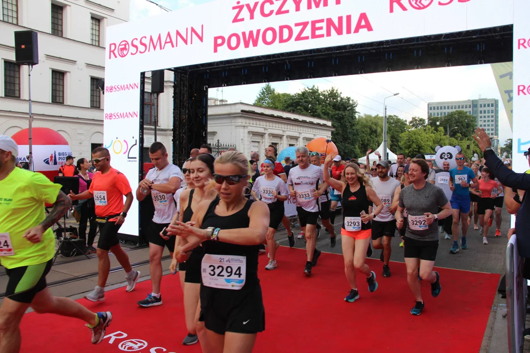 21. Bieg Ulicą Piotrkowską Rossmann Run w Łodzi