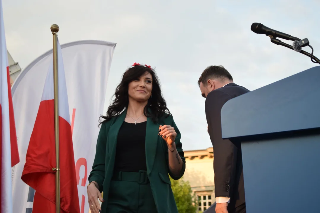 Sławomir Mentzen w Łodzi