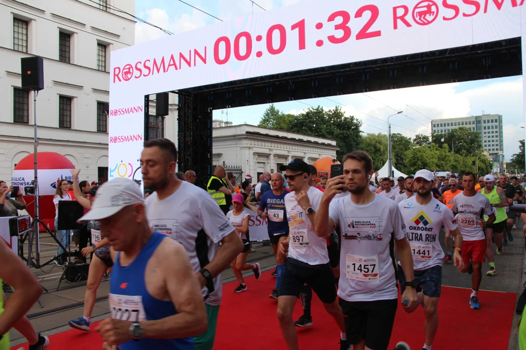 21. Bieg Ulicą Piotrkowską Rossmann Run w Łodzi