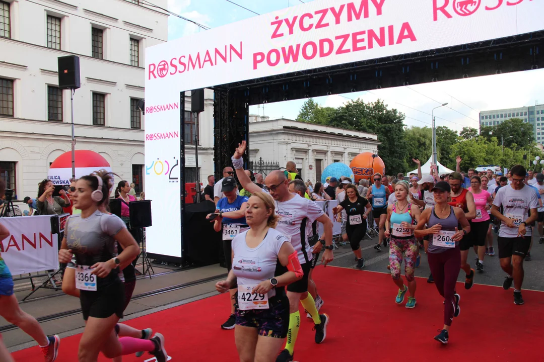 21. Bieg Ulicą Piotrkowską Rossmann Run w Łodzi