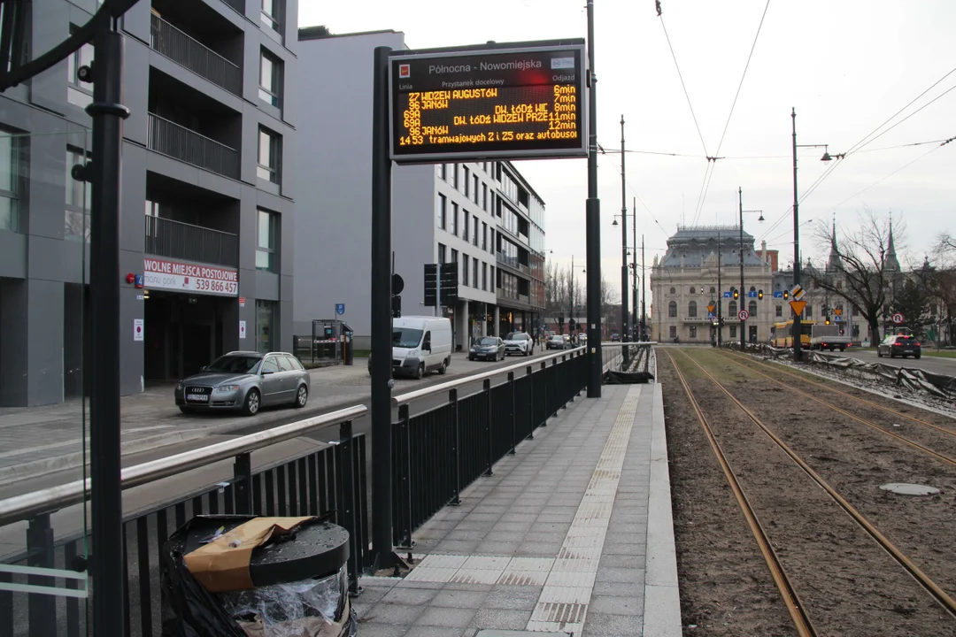 Powrót tramwajów na czas objazdu na Bulwary Północne w Łodzi