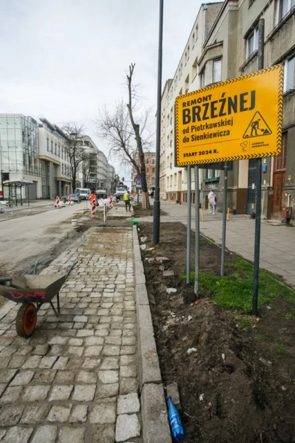 Trwają prace na Widzewie. Rozkopy na Przbyszewskiego