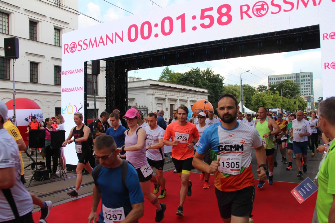 21. Bieg Ulicą Piotrkowską Rossmann Run w Łodzi