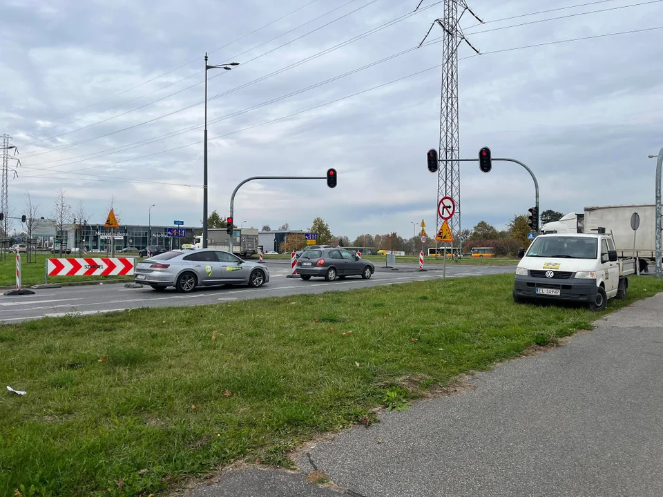 W Łodzi rozpoczął się kolejny remont - tym razem ronda inwalidów