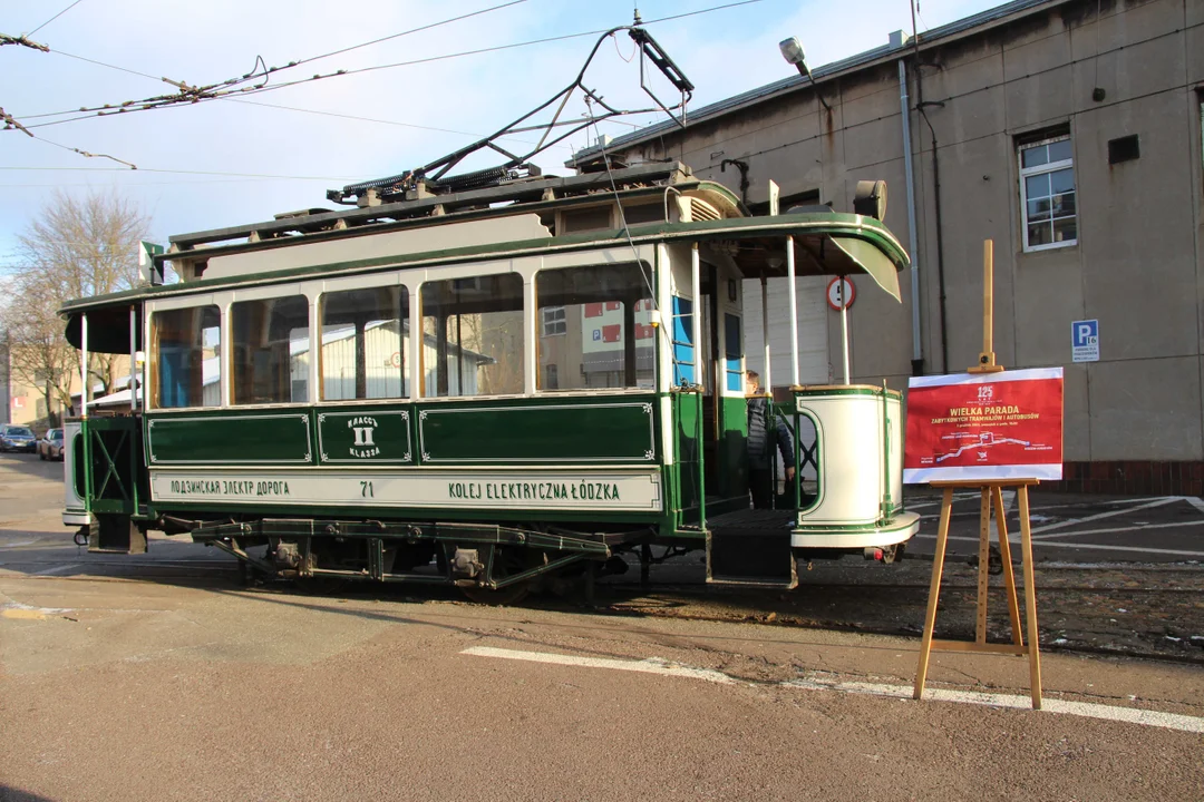 Wielka Parada Zabytkowych Tramwajów i Autobusów w Łodzi