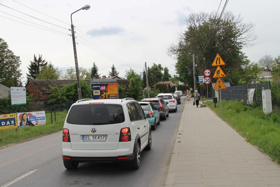 Trwa remont ulicy Pomorskiej i Mileszki w Łodzi