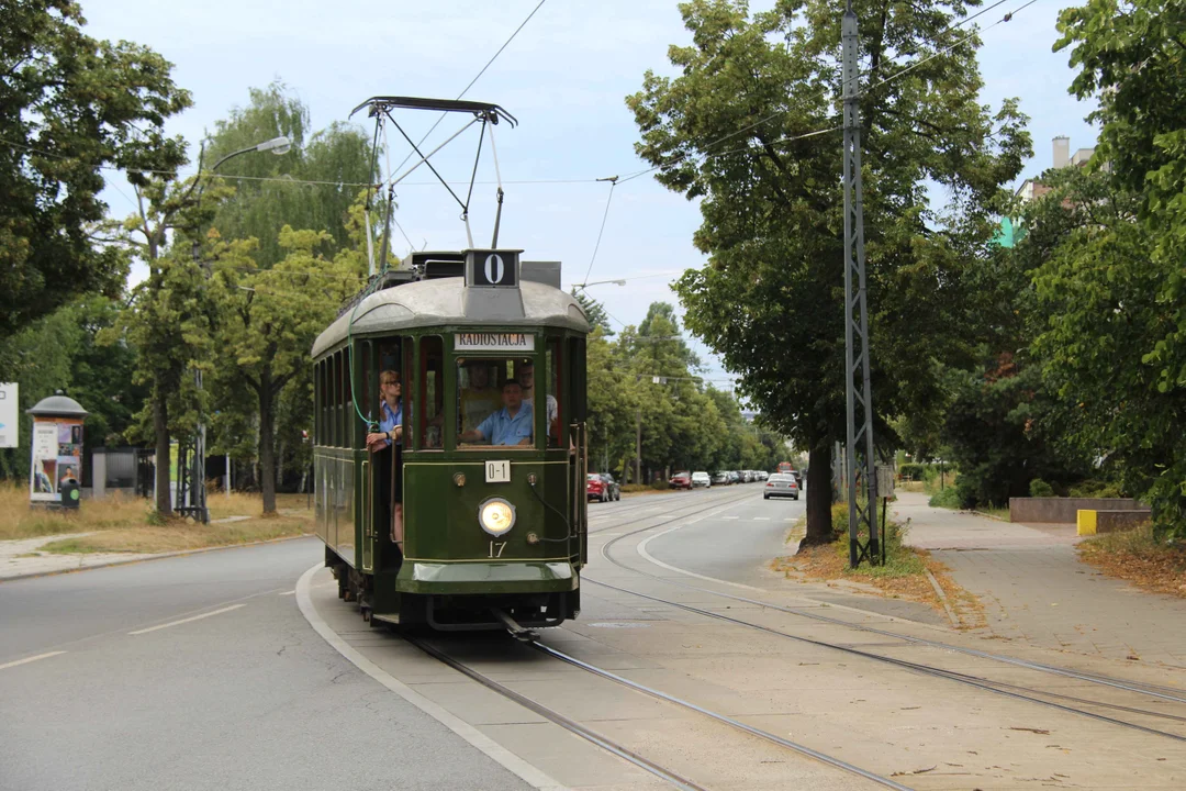 Zabytkowe tramwaje na łódzkich ulicach