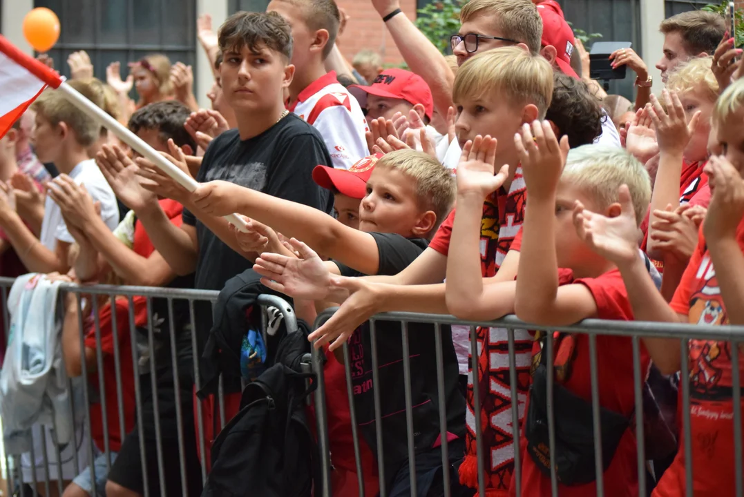 Widzew Łódź w pełnym składzie