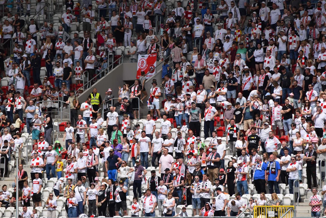 Piłkarskie starcie ŁKS Łódź z Resovią - Stadion Króla 21.05.2023