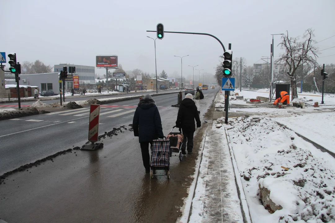 Przebudowa Wojska Polskiego w Łodzi - stan prac na 8.12.2023 r.