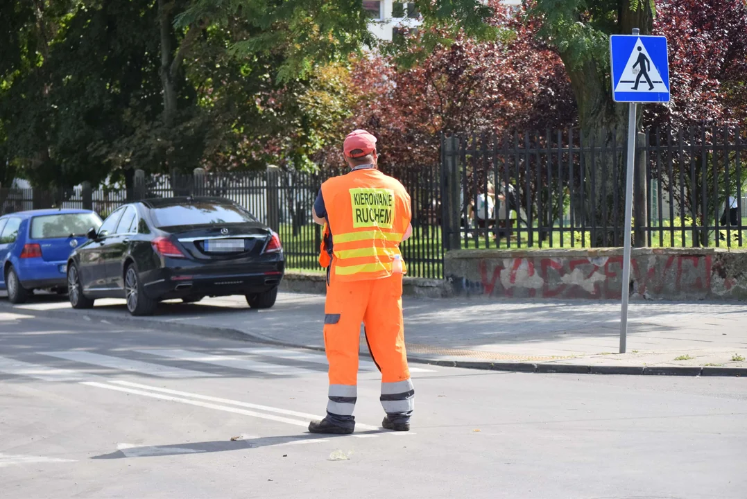 Wymiana nawierzchni na ulicy Rembowskiego