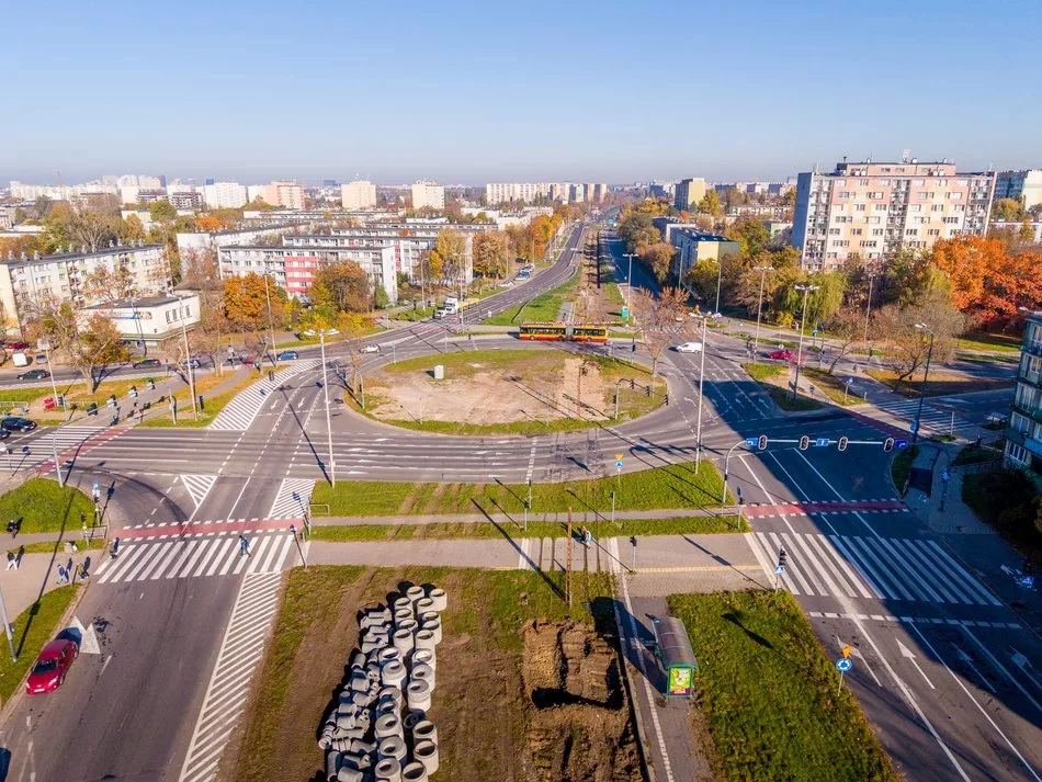 Trwa remont kolejnego odcinka alei Śmigłego-Rydza