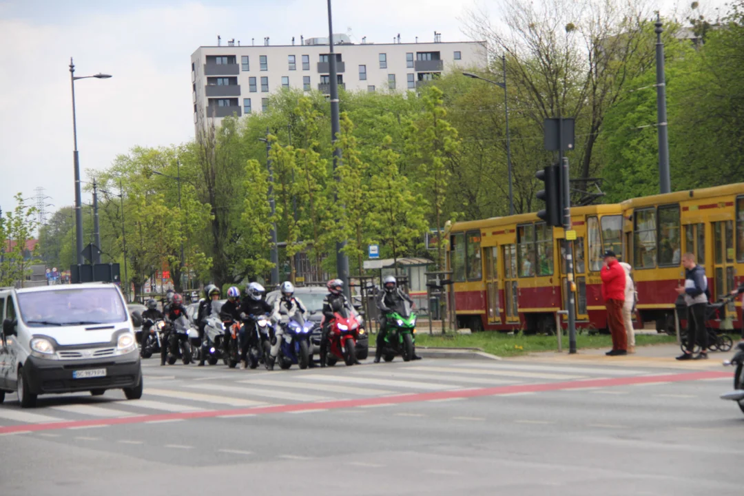 Rozpoczęcie sezonu motocyklowego 2024 w Łodzi