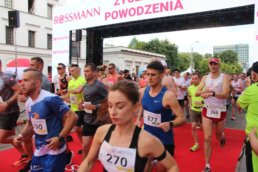 21. Bieg Ulicą Piotrkowską Rossmann Run w Łodzi