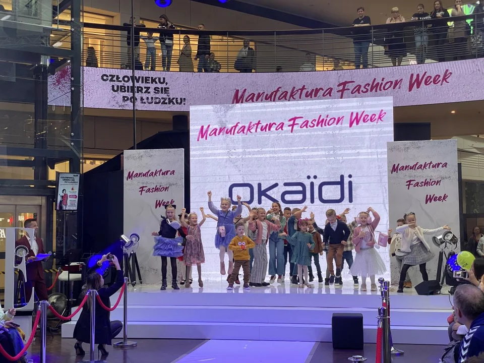 Pokaz mody dziecięcej na 17. Manufaktura Fashion Week