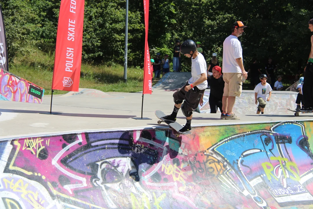 Skatepark im. Igora Kowalewskiego na Widzewie - trwa finał Mistrzostw Polski w kategorii „Park”