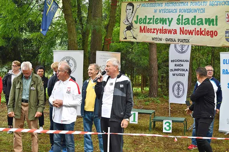 Młodzieżowe Mistrzostwa Powiatu Łęczyckiego w Wyścigach Rowerowych w Witowie