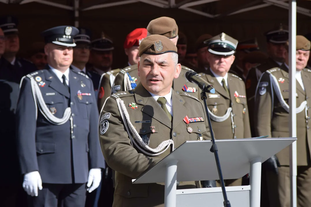 Łódzcy terytorialsi z nowym dowódcą