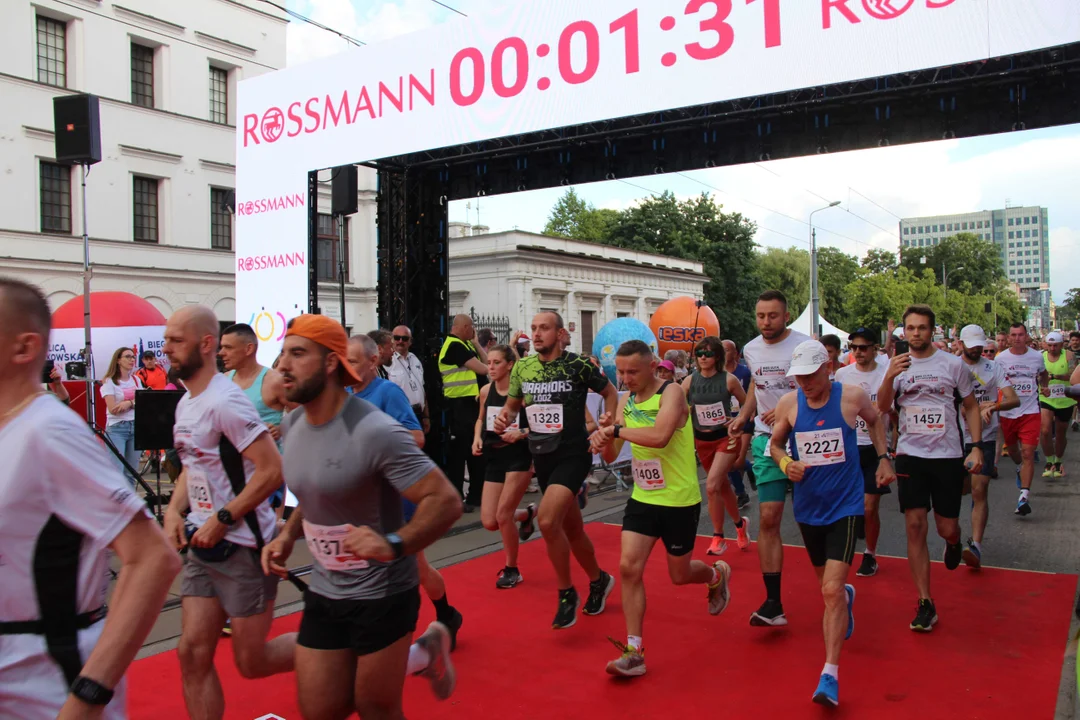 21. Bieg Ulicą Piotrkowską Rossmann Run w Łodzi