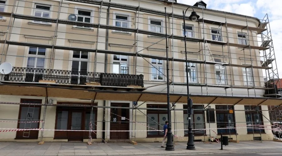 Remont kamienicy w Piotrkowie