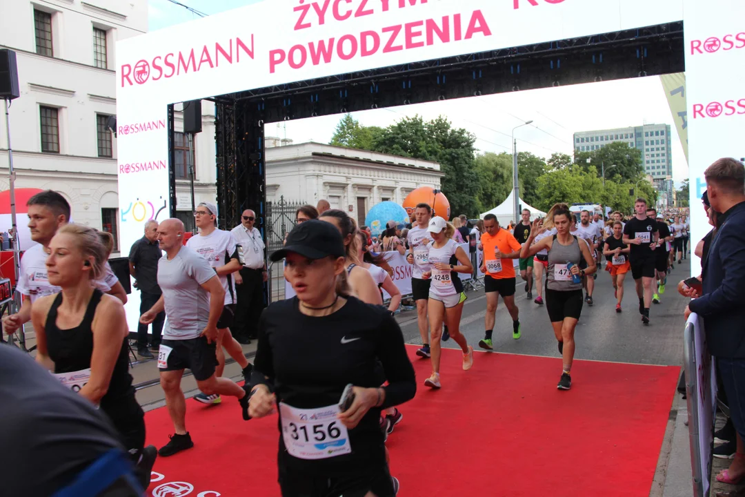 21. Bieg Ulicą Piotrkowską Rossmann Run w Łodzi