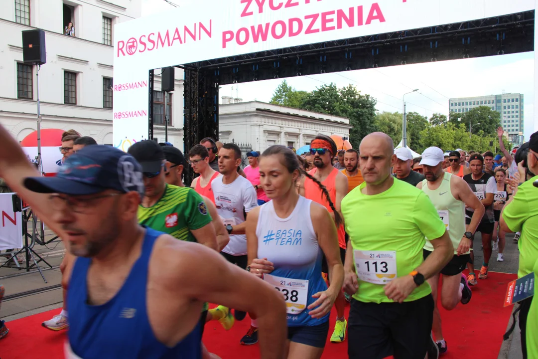 21. Bieg Ulicą Piotrkowską Rossmann Run w Łodzi