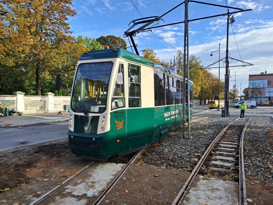 Tramwaje MPK Łódź wracają na Cmentarną i Przybyszewskiego