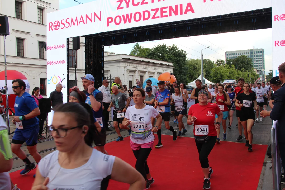 21. Bieg Ulicą Piotrkowską Rossmann Run w Łodzi