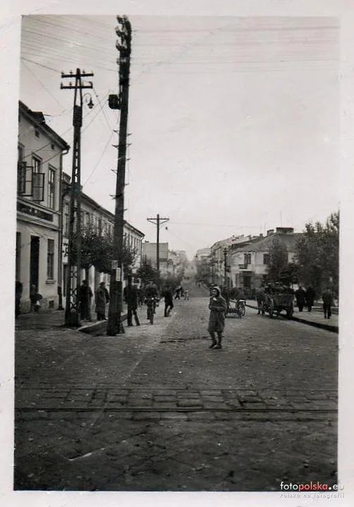 Zgierz, ul. Długa, 1939-1944