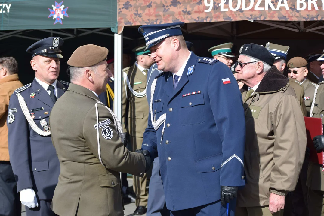 Łódzcy terytorialsi z nowym dowódcą