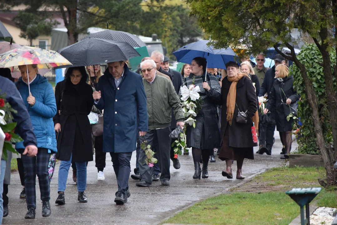 Pogrzeb Zenona Szumińskiego na cmentarzu w Zgierzu