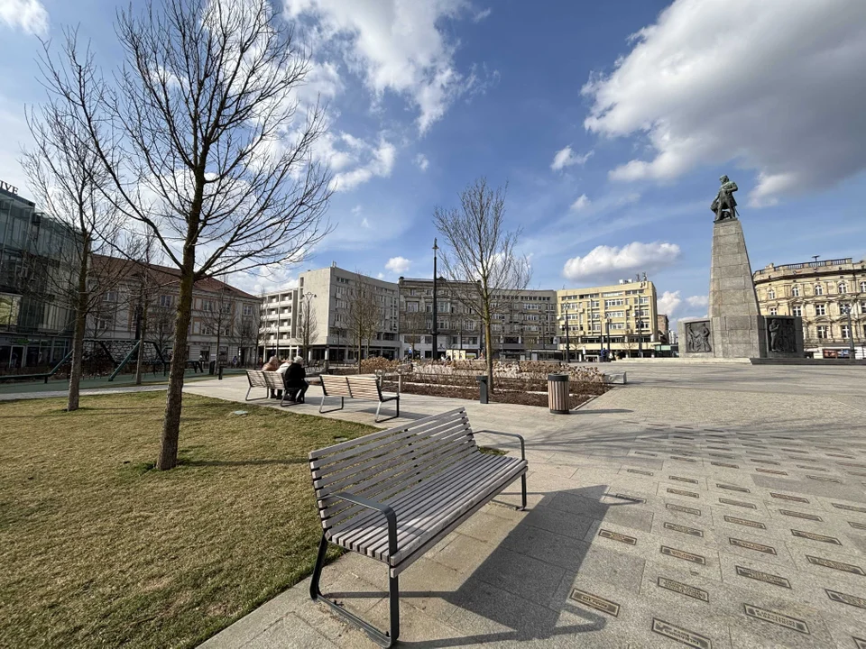Tak zmienił się plac Wolności w Łodzi
