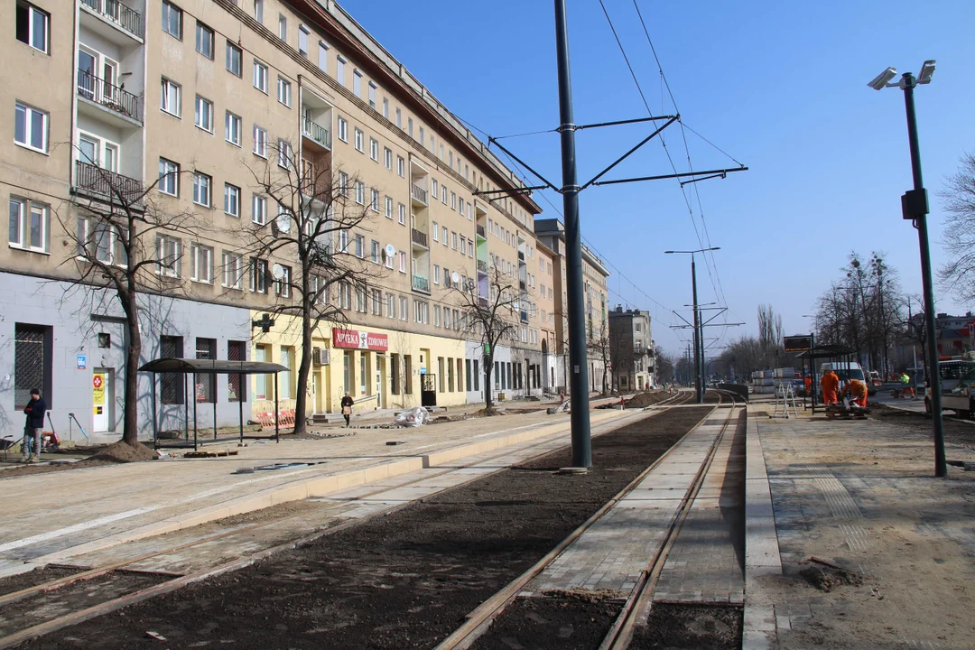 Tramwaje MPK Łódź wracają na Wojska Polskiego