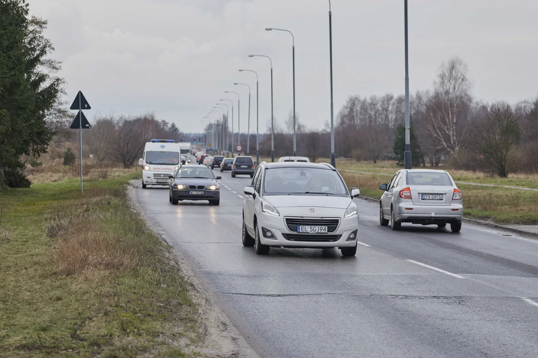 Remont ulicy Maratońskiej w Łodzi