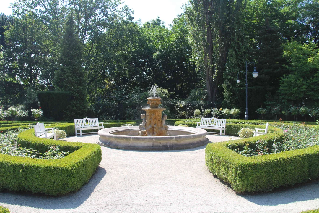 Zachwycający ogród Muzeum Pałacu Herbsta