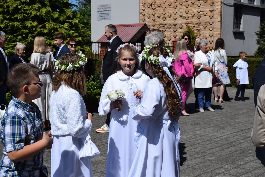 Pierwsza Komunia Święta w parafii Chrystusa Króla w Łodzi