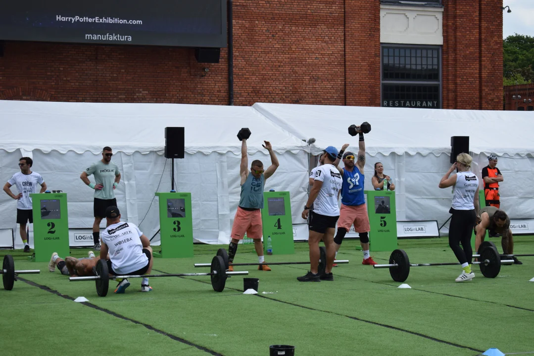 Zawody CrossFit LOGinLAB w Manufakturze